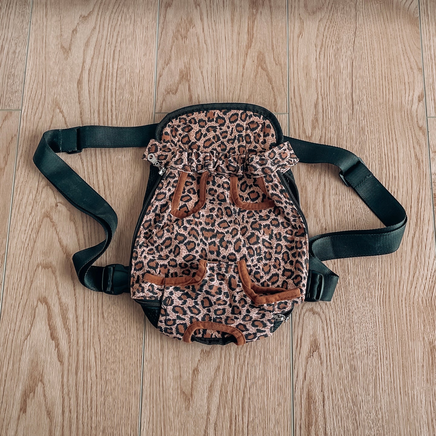 Leopard Puppy Dog Backpack