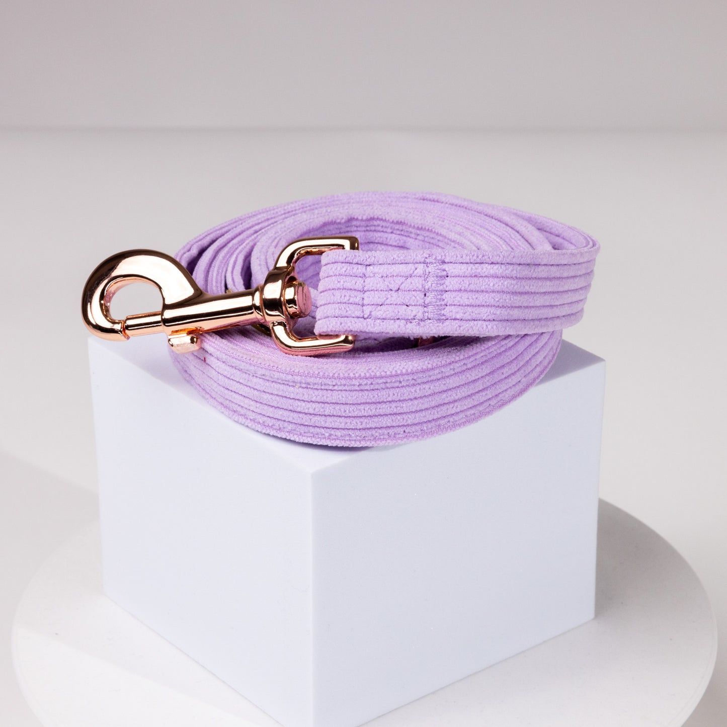 Kelsey Purple Corduroy Collar Set