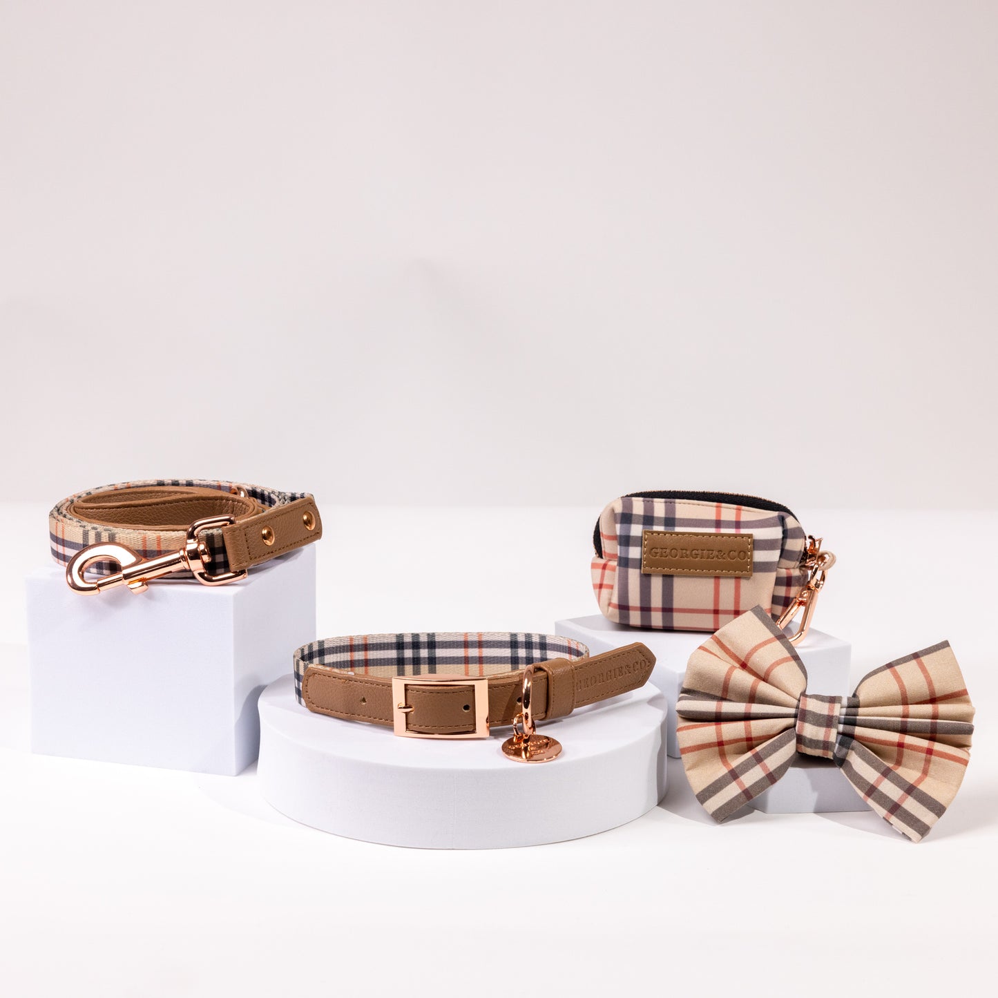 Shiloh Tartan Collar Set