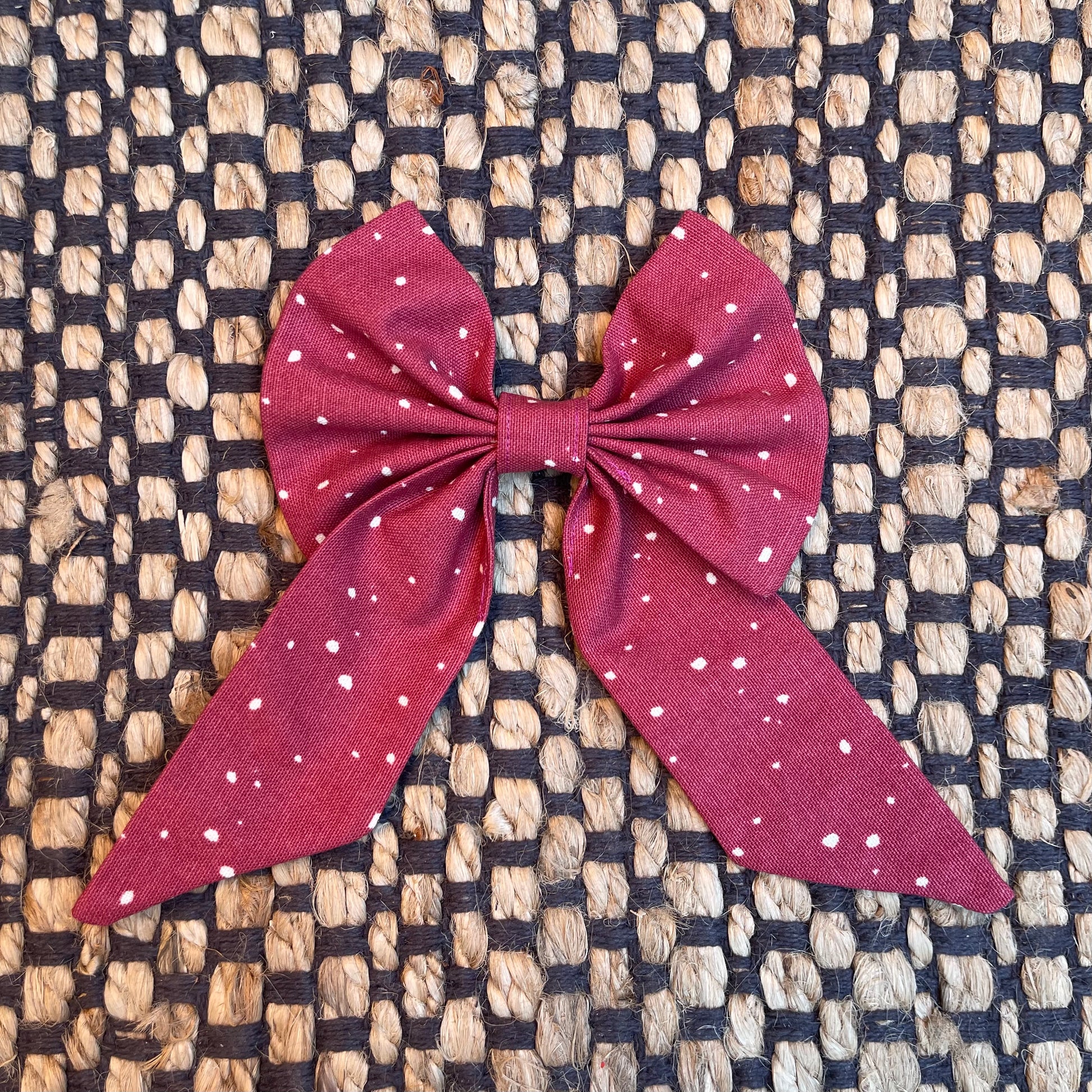 luxury pink sailor bow tie 