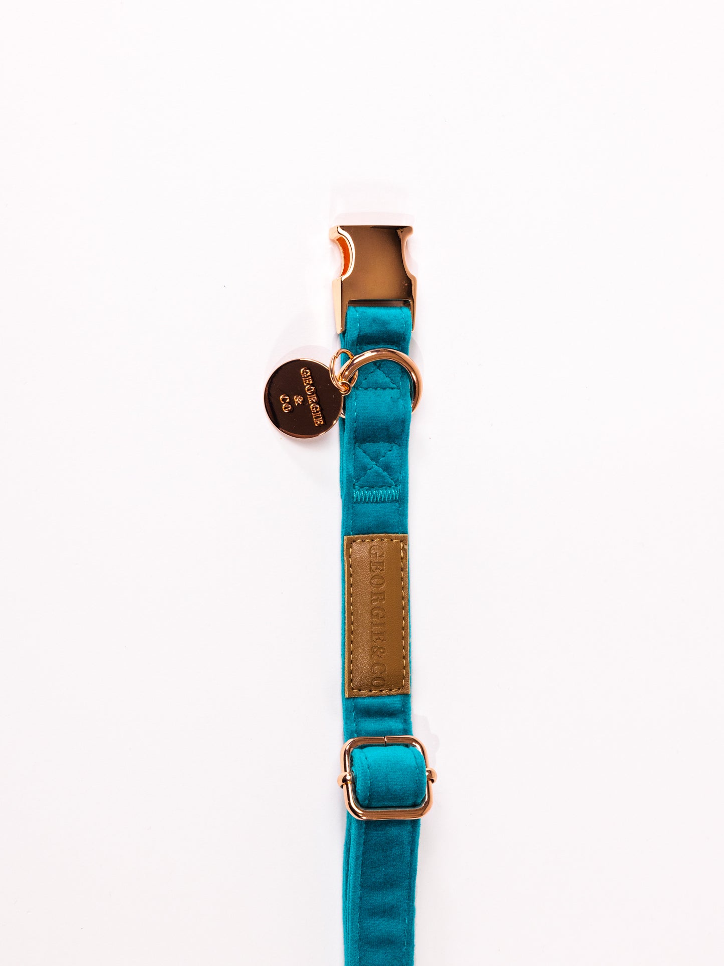 Marlow Luxury Blue Velvet Collar Set