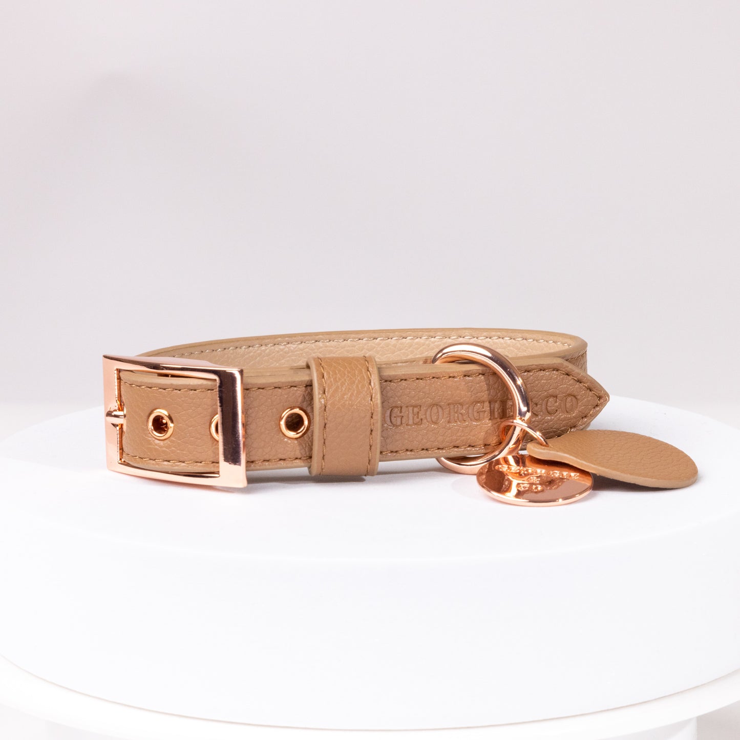 Luxury Aspen Vegan Leather Collar Set
