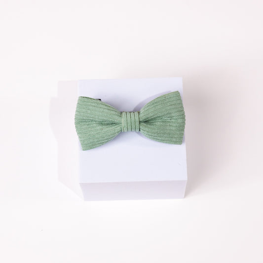 Luxury Keaton Green Corduroy Bow Tie